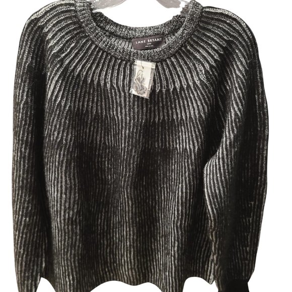 Lane Bryant Sweaters - Black and White Super Soft Lane Bryant Sweater